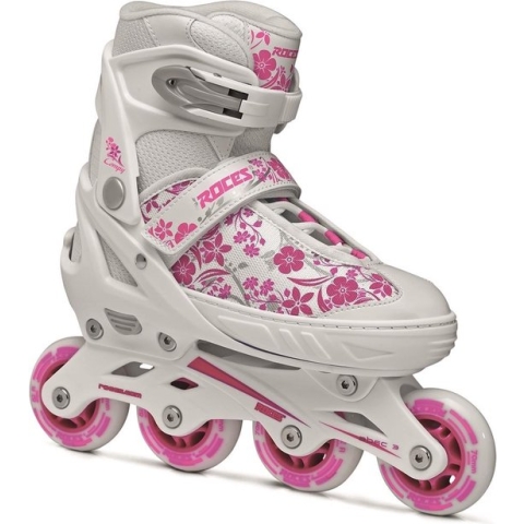 Roces Compy 8.0 - Wit/Roze - 38-41