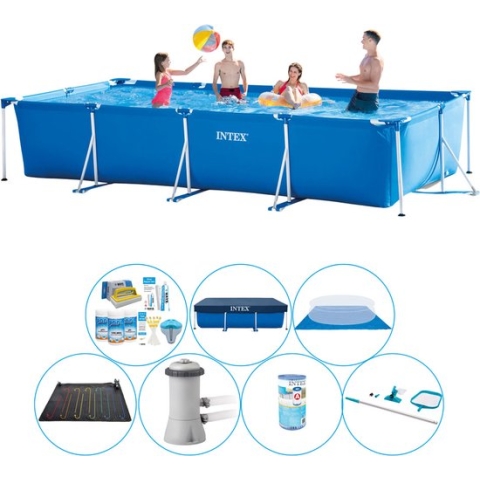 Frame Pool Rechthoekig 450x220x84 cm - Zwembad Pakket