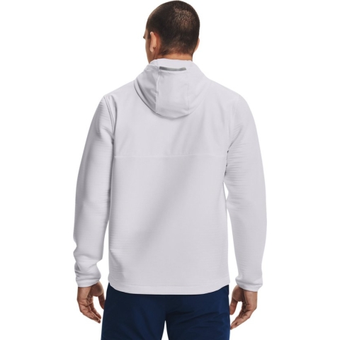 Under Armour Storm Daytona Jacket - Golfjas Voor Heren - Met volledige rits - Wit/Grijs - L