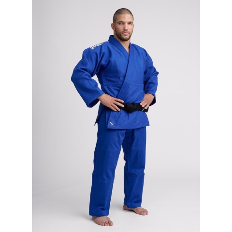 Ippon Gear Fighter 2 blauwe jas slimfit (Maat: 190)