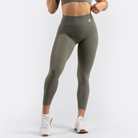 ZEUZ Legging - Vrouw - Fitness & CrossFit - Maat L - Groen