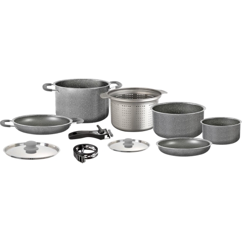 Brunner Gourmet Rock NG pannenset 9+1 Ø 22