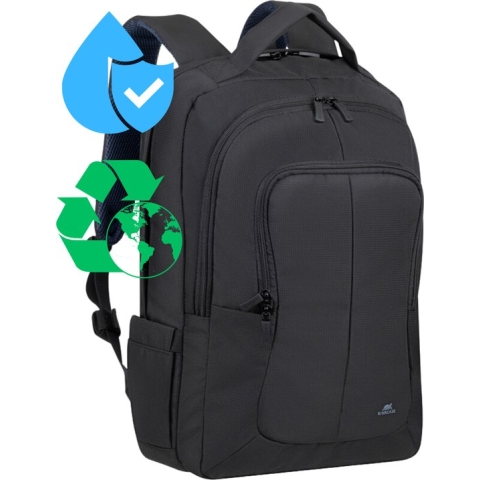 Rivacase - Bulker laptop rugzak - 17 inch - zwart