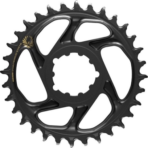 SRAM X-Sync Eagle Kettingblad DM 12-speed 3mm, zwart/goud Uitvoering 32T