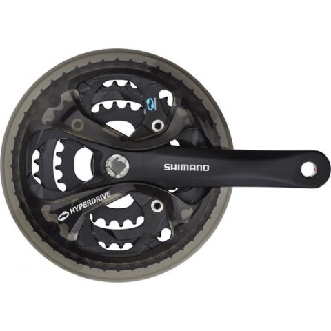 Crankstel 7/8 speed Shimano Acera FC-M361 - 175mm - 42x32x22T - zwart