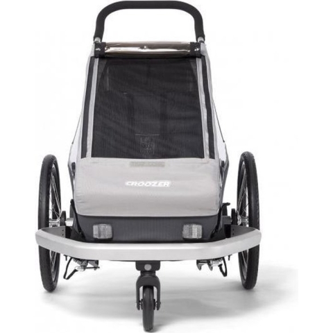 Croozer Fietskar Kid Keeke 1 - Steengrijs Model 2020