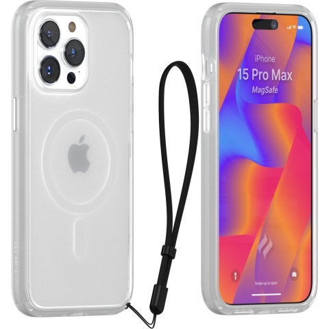 Catalyst Influence Case Apple iPhone 15 Pro Max MagSafe Compatible Clear