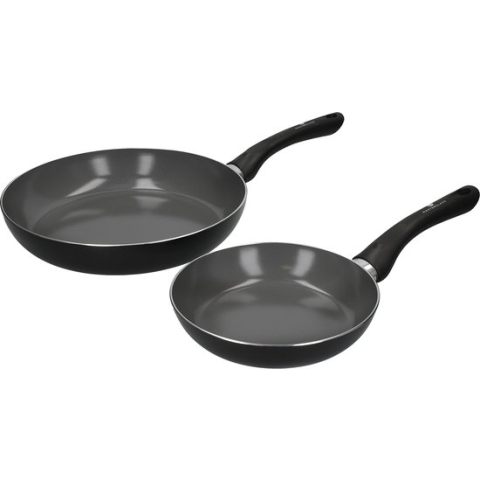 Koekenpannen Set, 20 en 28 cm, Gerecycled, Non-Stick - MasterClass | Can-to-Pan