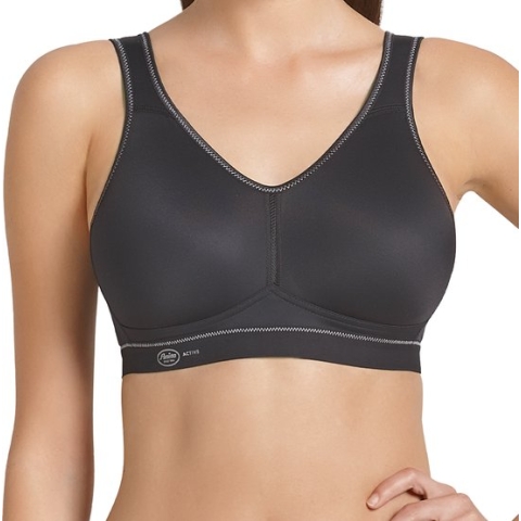 Anita Active Light&Firm Sport Bh 5521 001 Zwart - maat EU 90D / FR 105D