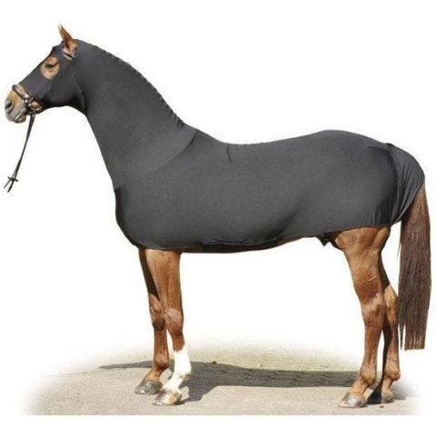 HKM Stretch onderdeken zwart S - Onderdeken | Deken accessoires paard