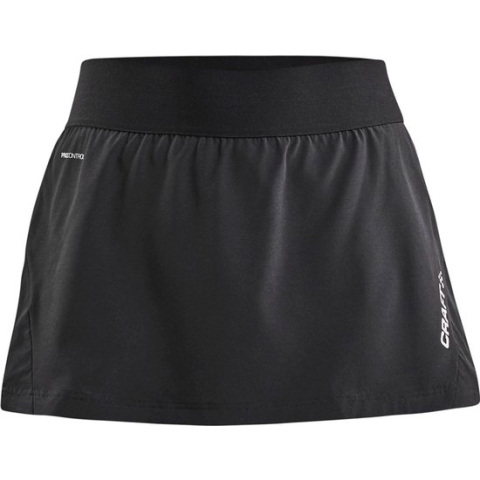 Craft Pro Control Tennisrokje Dames - Zwart | Maat: S