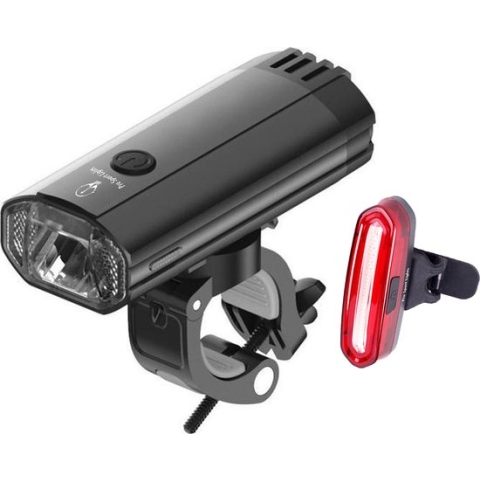 1200 Lumen & 120 Lumen Pro Sport Lights LED fietsverlichtingsset