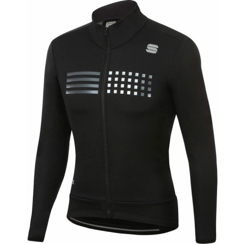 Sportful Fietsjack Heren Zwart - TEMPO JACKET BLACK - XXL