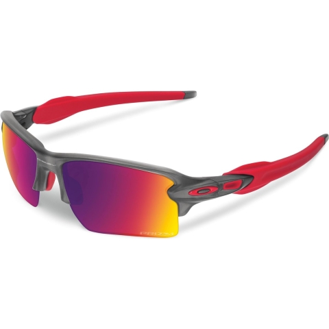 Oakley Flak 2.0 XL - Sportbril - Matte Grey Smoke / Prizm Road