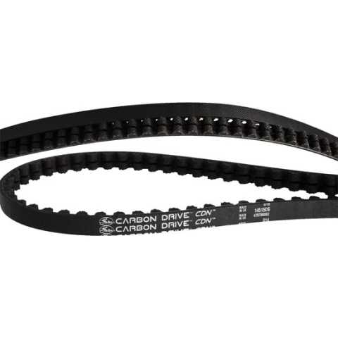 Gates CDX tandriem Carbon Drive 122T zwart