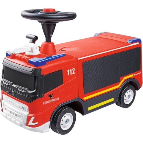 BIG Brandweer Rutscher - Realistisch Glijvoertuig met Spuitfunctie en Geheimcompartiment