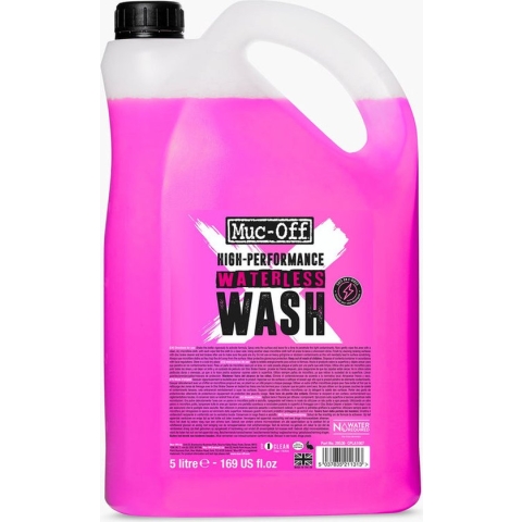 Muc-Off Waterless Wash Fiets  Auto Motor Poetsmiddel zonder water - 5L