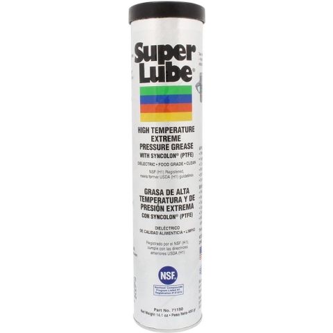SUPER LUBE Hoog temperatuur EP vet met PTFE - 400 gr patroon