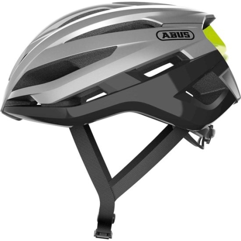 ABUS StormChaser Fietshelm - Maat  L (57-61 cm) - Gleam Silver