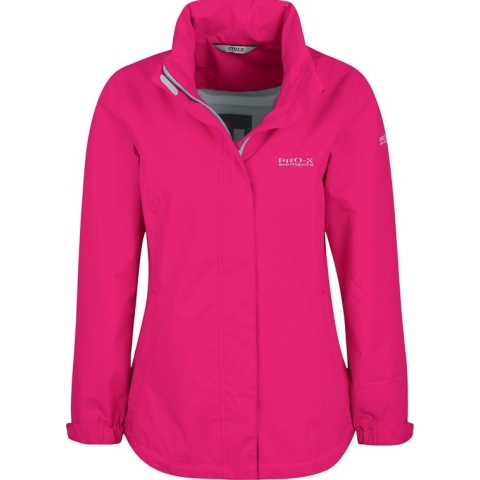 Pro-X Elements - Opbergbare regenjas voor dames - Eliza - Kersenroze - maat 46EU