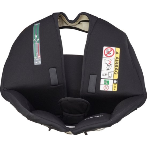 Maxi-Cosi Mica Bekledingset voor de Mica Autostoel (Authentic Black)