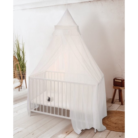 Deconet Bamboestof-Babyklamboe-’Castle®-’BK-BC-Wit