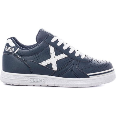 Munich Sneakers - Maat 33 - Unisex - Navy/Wit