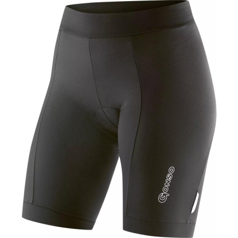Gonso | Lisa V2 | Fietsbroek Dames Kort | Zwart Maat 44