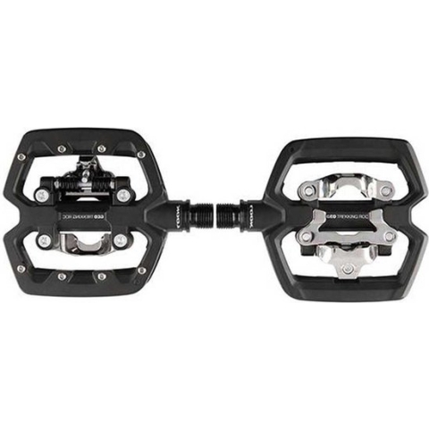 Look Geo Trekking Roc Pedalen Zwart,Zilver