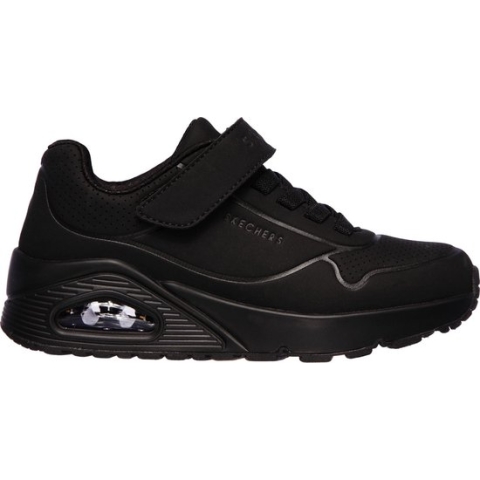 Skechers Uno-Air Blitz Jongens Sneakers - Zwart - Maat 35