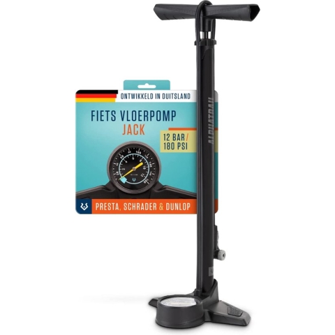 Fietspomp - gemakkelijk te gebruiken - premium kwaliteit - ruimtebesparend