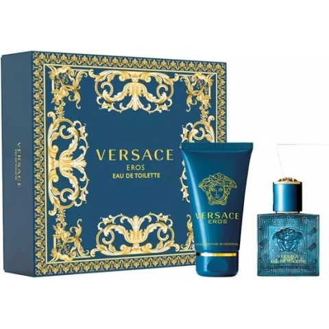 VERSACE- Eros Eau de Toilette 30ml + Bath & Shower Gel 50ml