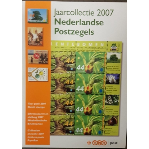 PostNL Nederland Jaarcollectie Postzegels 2007 - Papier - Verzamelmap