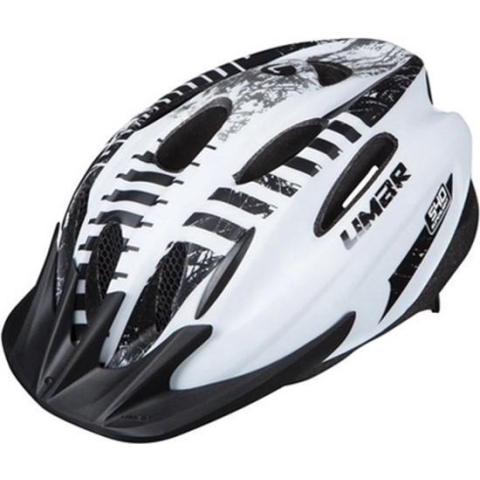 Limar - 540 Fietshelm -Matt White black - M (52-56 cm)