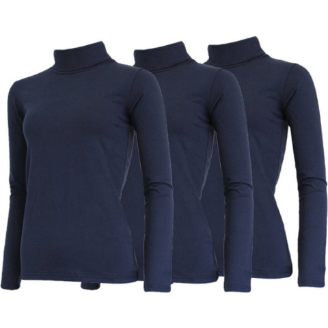 3-Pack Campri Skipully - Wintersportpully - Dames - Maat M  - Navy