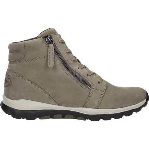 Gabor Rollingsoft Veterschoenen Hoog - beige - Maat 8.5