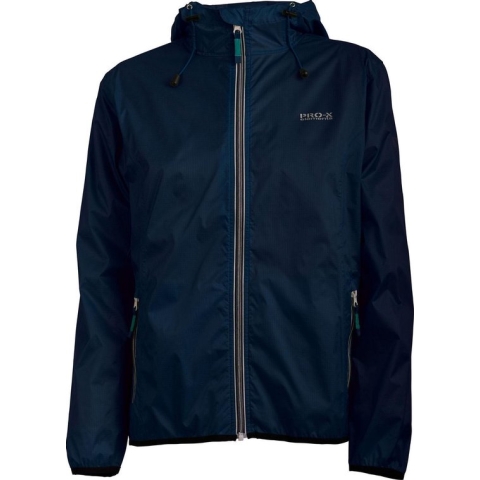 Donkerblauwe lichtgewicht regenjas Lady Cleek van Pro-X Elements S