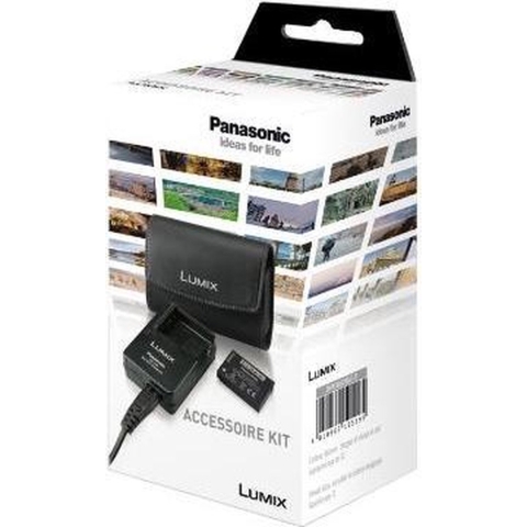 Panasonic Accessoire Kit Voor TZ30 en TZ25 | Accessoirekits | Fotografie - Tassen&Covers | DMW-BAGCHBAT-TZ