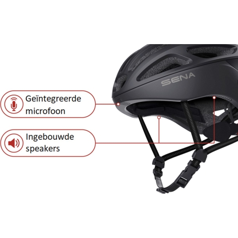 Sena R1 Smart Cycling helm Electric Tangarine maat S