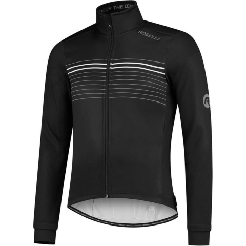 Rogelli Kalon Fietsjack Winter - Heren - Zwart, Wit - Maat S