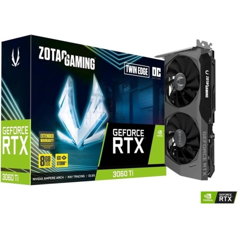 Zotac GeForce RTX 3060 Ti Twin Edge OC 8GB LHR - Videokaart