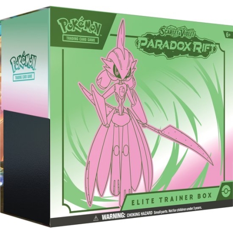Pokémon Scarlet & Violet Paradox Rift Elite Trainer Box - Iron Valiant - Pokémon Kaarten