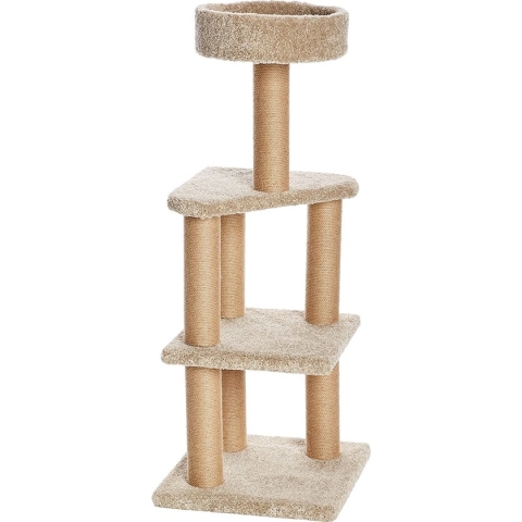 kattenkrabpaal / grote klimboom - speelhuis voor katten / playhouse for cats