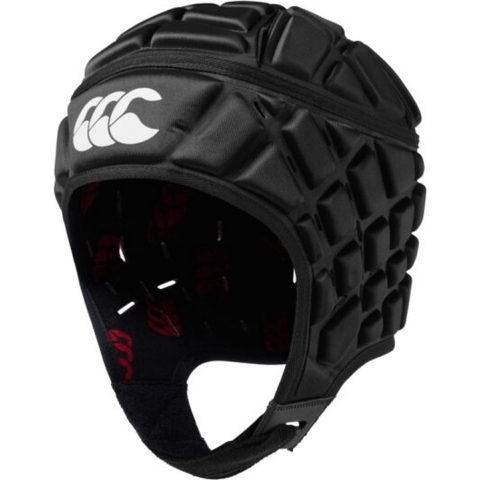 Raze Headguard Senior Black Red - M
