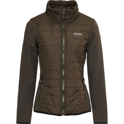 Nordberg Trine Fleece Vest - Army - Maat S