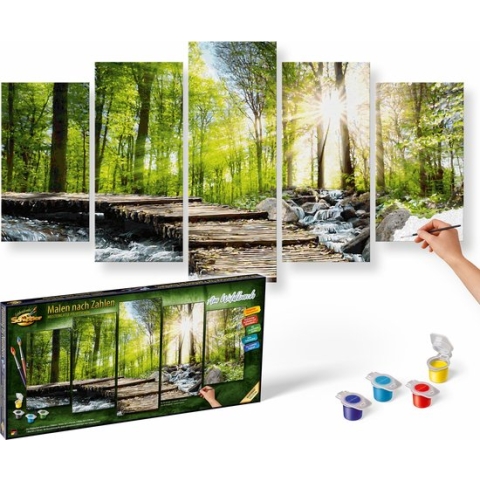 Schipper Schilder Bij de Wildbach - 132x72 Cm - Multi