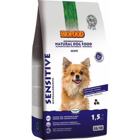 4x BF Petfood Small Breed Sensitive 1,5 kg