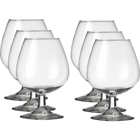 30x Cognacglazen transparant 370 ml Specials - Whisky - Cognac glazen