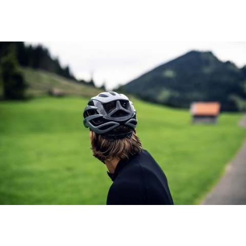 ABUS AirBreaker Fietshelm - Maat  M (52-58 cm) - race grey