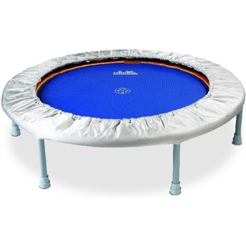 Heymans trampoline/rebounder Trimilin Mini Swing Vaste poten zwart-zilver